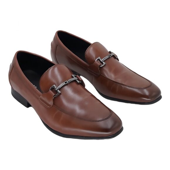 Alfani Otis Bit Loafers Cognac Men\'s Dress Loafers 9 main image 5